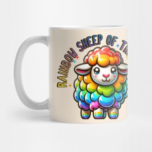 Rainbow Pride Sheep of the Family Mug